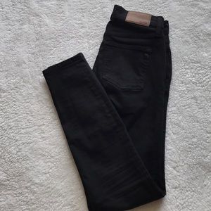 Madewell Jeans Black size 26 High Rise Skinny